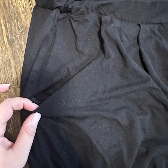 Eileen Fisher Jersey Jogger Pants Pleated Slouchy Pockets Size Large Minimalist - Picture 2 of 9